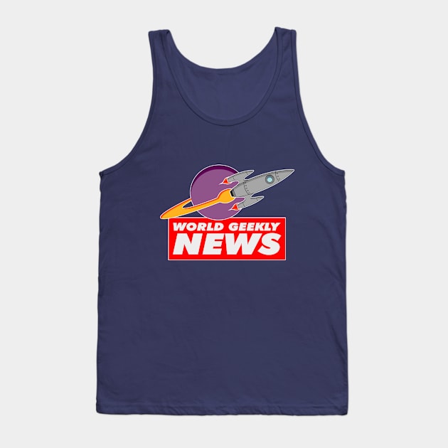 World Geekly News Tank Top by Paulychilds